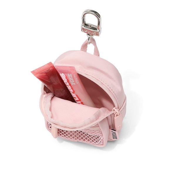 VS pink Mini Backpack Keychain Charm (Dollhouse Pink ) - Picture 1 of 6